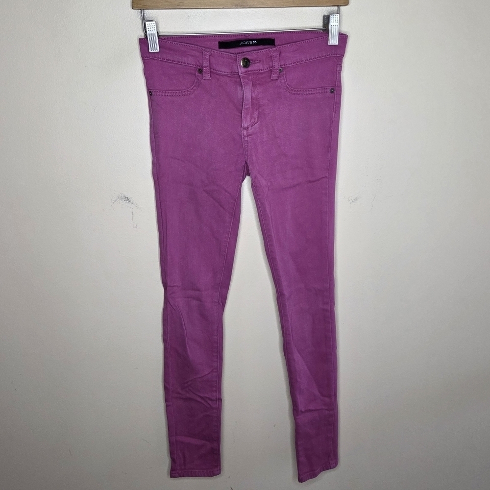 Joe's Jeans Fuchsia Pink Low Rise Skinny Jeans Girls Size 14